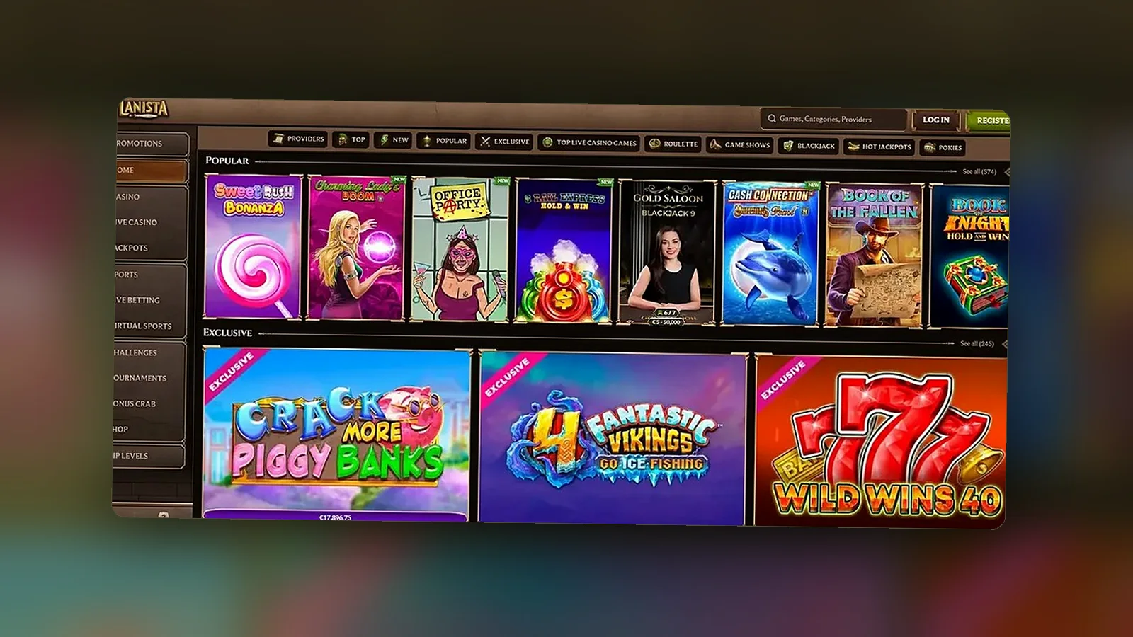 Lanista login